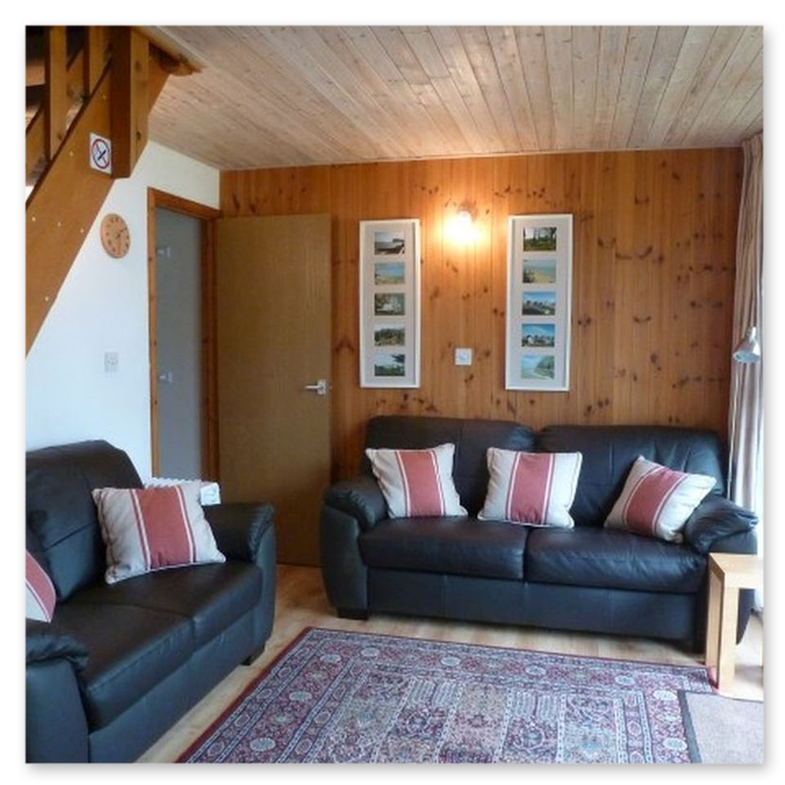 A two seater and three seater sofa