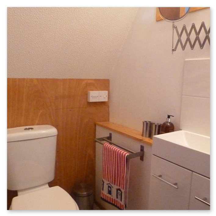 The toilet is essential at night time