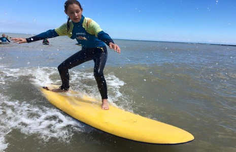 Surf School at Broadstairs in Kent