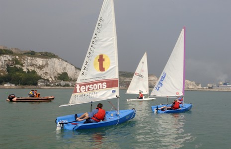 Dover harbour beach in Kent